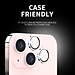 Miếng Dán Kính Cường Lực Camera Lens MIPOW KINGBULL Dành Cho iPhone 15 / iPhone 15 Plus, TITANSHIELD PROTECTOR - HÀNG CHÍNH HÃNG