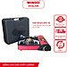 Bếp Gas Du Lịch (Bếp Gas Mini) WINDO - 166F | Bếp gas mini tiết kiệm gas có hộp nhựa bảo vệ - màu ngẩu nhiên- hàng chính hãng