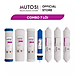 Combo 7 lõi lọc nước - Hàng chính hãng Mutosi (hệ lõi thô thường)