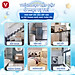 Thanh chắn cửa thanh chắn cầu thang an toàn cho Bé(kích thước từ 76-200cm)