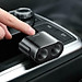 Củ sạc trên oto chia tẩu Baseus High efficiency one tow two cigarette lighter (CRDYQ-01) - Hàng chính hãng