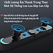 Hàng Chính Hãng - Loa Máy Vi Tính SADA V-198, Hỗ Trợ Bluetooth, Đèn Led, Công Suất Lớn