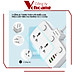 Ổ cắm điện Energizer đa năng 2AC kèm 3USB-A và 1USB-C sạc nhanh PD (max PD 20W) - Energizer EPB2503EU