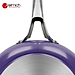 Chảo nhôm chống dính 28cm Full induction Elmich EL-8248 đày từ, màu tím