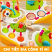 Đồ chơi trẻ bé sơ sinh 1 2 3 4 5 6 tháng tuổi thông minh cầm nắm phát triển tư duy trí não MySun
