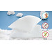 1 cặp ruột gối hơi cao cấp - Gòn bông nhân tạo an toàn sức khỏe, không chứa chất độc hại - Có khóa kéo dễ dàng thêm bớt gòn bên trong - Êm ái, mềm mịn