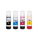 HCM- COMBO 4 màu Mực in màu Epson 003 70ml dùng cho máy in  L1110/ L3110/ L3150/ L5190/ L1216/ L1210/ L3216/ L3210/ L3250/ L3256/ L5290, hàng nhập khẩu.