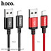 Dây sạc nhanh 2.4A cho Iphone Hoco. X89 dây dù chống đứt chống rối dài 1M - Hỗ trợ truyền dữ liệu tốc độ cao - Hàng Chính Hãng