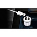 Sạc trên xe hơi Devia Smart mini 2 cổng USB - Hãng chính hãng