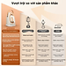 Bàn là, ủi hơi nước cầm tay công suất lớn 1800W. Thương hiệu Hà Lan cao cấp Philips - STE0850/50 - Hàng nhập khẩu