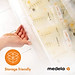 Hộp 25/50 túi trữ sữa Medela loại 180ml chống thủng - Có thể đặt nằm ngang hoặc dựng đứng dễ dàng xếp gọn trong tủ lạnh