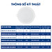 Đèn PHILIPS LED âm trần DN027B G3 - 6W, 9W, 12W, 15W, 19W (3000K/ 4000K/ 6500K)