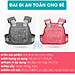 Đai đi xe máy BH Kids an toàn cho bé (từ 1 đến 10 tuổi), chống bụi bẩn, thoáng khí, chắc chắn, phát sáng ban đêm