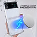 Ốp lưng chống sốc trong suốt hỗ trợ sạc Maqsafe cho Samsung Galaxy Z Flip 3 hiệu Likgus Maqsafe Magetic Case siêu mỏng 1.5mm, độ trong tuyệt đối, chống trầy xước, chống ố vàng, tản nhiệt tốt - hàng nhập khẩu