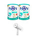 Bộ 2 lon Sữa bột NAN OPTIPRO PLUS 4 Nestle Bé 2-6 tuổi 1500g/lon Giúp tiêu hóa tốt