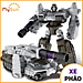 Đồ chơi mô hình Robot biến hình xe ô tô Transformer Optimus Prime, Bumblebee MySun