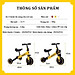 Xe thăng bằng - xe đạp 3 bánh đa năng cho bé. Xe thăng bằng có bàn đạp kết hợp xe chòi chân Sport cho bé - TẶNG KÈM ĐÀN XYLOPHONE 8 THANH CHO BÉ