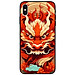Ốp lưng cho IPhone X - Xs - Xs Max - Xr - 11 - 11 Pro Max - Rồng Đỏ - Hàng Chính Hãng