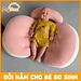 Gối bầu cánh tiên cho bà bầu ôm ngủ kê lưng bụng cao cấp thoải mái bằng vải cotton 100% MySun