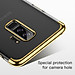 Ốp lưng Silicone cứng chống vân tay trong suốt viền si Crome màu Baseus Glitter Case cho Samsung Galaxy S9 S9Plus  (Hàng chính hãng)
