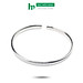 Vòng Tay Lắc Tay Nữ Bạc Ta Nguyên Chất S99 Bản Trơn Đặc Vuông Giản Đơn Thanh Tú LTU563 BẠC HIỂU MINH