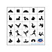 Đồ chơi trí uẩn 7 mảnh, Tangram đôi, đơn - Đồ chơi gỗ Winwintoys