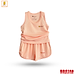 Đồ sơ sinh bé trai Babiboo bộ ba lỗ chất vải viscose mềm mại, thấm hút mồ hôi BBC148