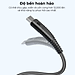Dây Cáp Sạc Type C to C Sạc Nhanh 60W, Dài 1m, Dây Dù Nylon Siêu Bền RAVPower RP-CB047 - Hàng Chính Hãng