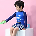Đồ Bơi Bé Trai Tay Dài Chống Nắng Họa Tiết Blue Dolphin BB036 MayHomes Thun Lạnh Co Giãn Và Không Phai Màu