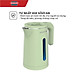 Ấm Đun Siêu Tốc Inox 2 Lớp Sunhouse SHD1353 (1.8 Lít) - Hàng Chính Hãng