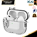 Ốp Case Bao Trong Suốt Dành Cho Airpods 4, Khoá An Toàn, Chống Sốc, Kai.N Crystal Lock, Kèm Móc Treo_ Hàng chính hãng
