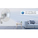 Quạt Treo Tường Toshiba F-WSA20(H)VN (55W) - Xám - Hàng chính hãng