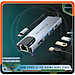 Hub Type C FIRO 5in1 - Hub Chuyển Đổi Type C To HDMI Chuẩn HDTV - 1 Cổng Mạng Lan, 1 Cổng HDMI/HDTV 4K, 2 Cổng USB 3.0, 1 Cổng Sạc Nhanh Type C PD - Kết Nối Nhiều Thiết Bị Với Tốc Độ Cao - Dùng Cho Tivi/Laptop/Playstation/PC/Smartphone – Hàng Chính Hãng