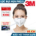 Khẩu trang 3M 9001 - Khẩu trang 3D Mask chống bụi mịn, phòng độc, chống giọt bắn