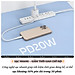 Bộ cóc củ dây sạc nhanh 20W USB C kèm dây Type C to L 30W PPS chống cháy hiệu WIWU GAN ESSEN Fast Charger cho iPhone 6 15 14 13 12 11 Pro Max cho iPad Air 10.2 9.7 10.5 inch S24 S25 Find Flip Fold - Hàng nhập khẩu