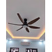 Quạt Trần Trang Trí 6 cánh siêu mát , điều khiển từ xa , 6 tốc độ gió động cơ DC tiết kiệm điện , chế độ hút ẩm hút mùi