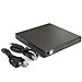 Ổ đĩa dvd rời cho laptop, desktop, máy tính bàn, ổ đĩa quang dvd rw gắn ngoài qua cổng USB hỗ trợ đọc, ghi đĩa dvd, cd không kén đĩa - Hàng chính hãng