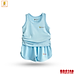 Đồ sơ sinh bé trai Babiboo bộ ba lỗ chất vải viscose mềm mại, thấm hút mồ hôi BBC148