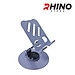 Kệ đỡ điện thoại 360° Rhino KP305, giá đỡ hợp kim nhôm cao cấp để bàn tiện lợi có thể gấp gọn - Hàng chính hãng