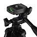 Giá Đỡ Quay Phim 3 Chân Máy Chụp Ảnh Tripod Tặng Kèm Miếng Kẹp Điện Thoại Gậy 3 Chân Livestream, Quay Tiktok, Chụp Ảnh - Hàng Chính Hãng Amalife