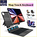 Bao da bàn phím Wiwu Mag touch kèm TrackPad cho iPad A16 . Air M3 11 inch , Pro M4 , Air 6 M2 11 Gen 10 ,11 M1M2, Air 5 / 4 - Hàng nhập khẩu