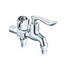 Vòi nước đa năng 2 đầu đồng mạ chorme cao cấp mẫu mới 2024 (Hàng chính hãng)