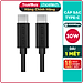Dây Cáp Sạc Điện Thoại USB Type C To Type C 30W Dài 1M CHOETECH CC0002-V2 - Hàng Chính Hãng