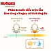 Tã/bỉm dán sơ sinh Huggies Skin Perfect S 54+4 miếng với 2 vùng thấm giảm kích ứng da