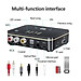 Thiết Bị Thu Phát Tín Hiệu Bluetooth 5.0 NFC Có Đèn LED Và Giắc Cắm 3.5mm AUX RCA Bluetooth M8 - Hàng Nhập Khẩu