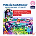 Đồ Chơi Xếp Hình Puzzle MIDEER Kiểu Valy 104 Mảnh Ghép Dành Cho Bé Từ 4 Tuổi - Chủ đề Sleeping Beauty