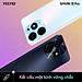 Điện thoại Tecno SPARK 10 Pro 8GB/256GB - Helio G88 | 5000 mAh | Sạc nhanh 18W | Cảm ứng vân tay - Hàng chính hãng