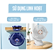 Quạt Mini Để Bàn , Quạt Tích Điện Tích Hợp Đèn Ngủ, Quạt Kẹp Bàn Besti- Quạt Cầm Tay 3 Tốc Độ, Điều Chỉnh Hướng Gió 360 Độ, Không Gây Ồn, Pin Sạc Dung Lượng Cao - Hàng Chính Hãng