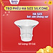Trợ Phễu Silicone Mama's Choice NewFit, Đệm Hạ Size Phễu Size 15-17-19-21mm, Hút Sữa Hiệu Quả và Êm Ái - 1 Cái