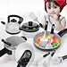 Bộ Đồ Chơi Nấu Ăn 36 Món Cỡ Đại Bằng Nhựa An toàn Cho Bé Yêu - Hàng Loại 1 - Chính Hãng MINIIN